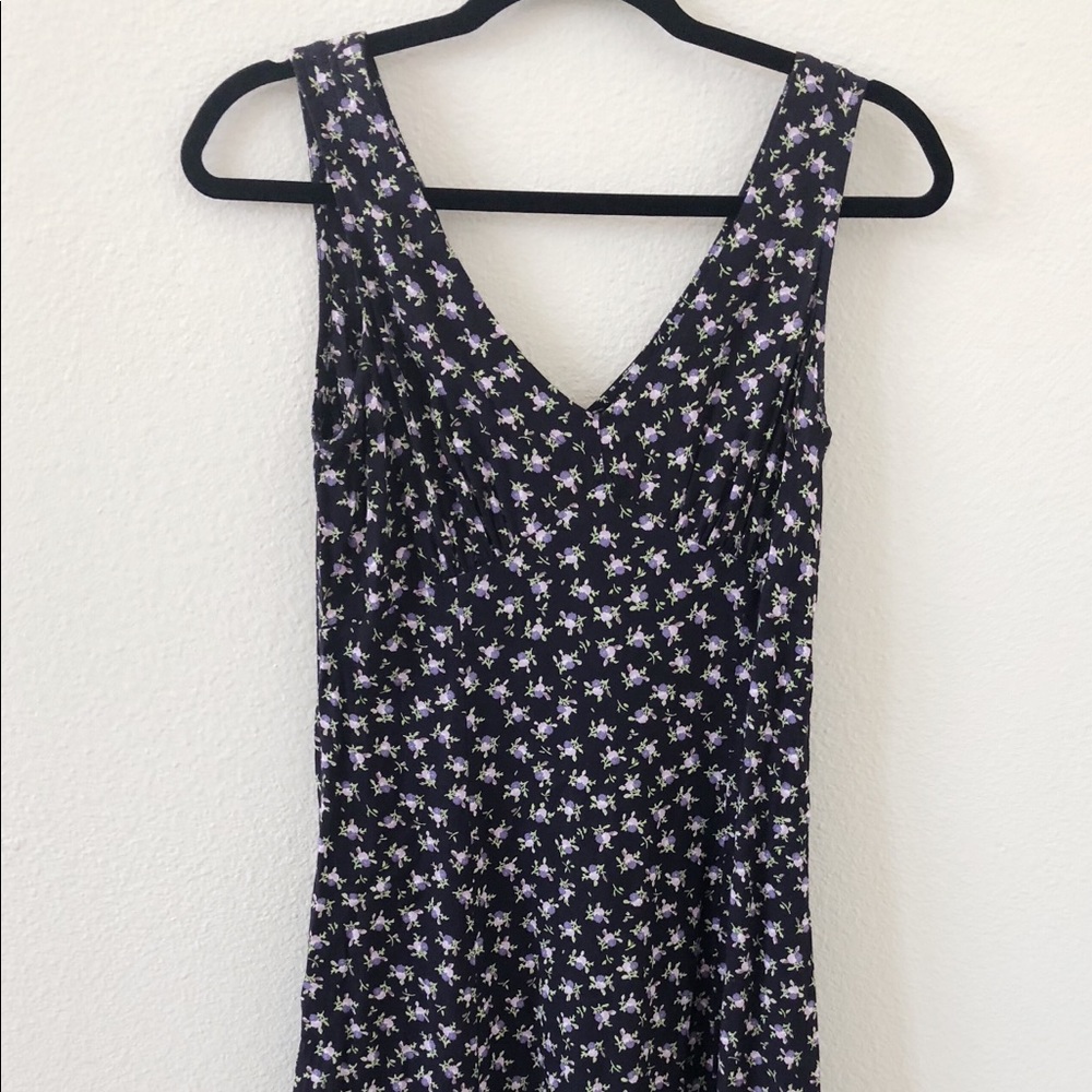 MODA international sleeveless floral print dress